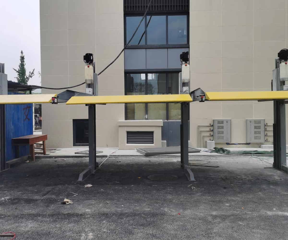 嵩明四柱升降式機械立體車庫廠家