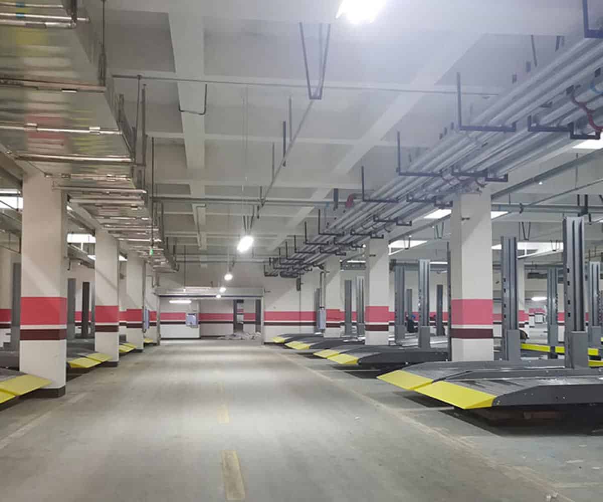 五華2層簡易類機(jī)械式立體車庫短租