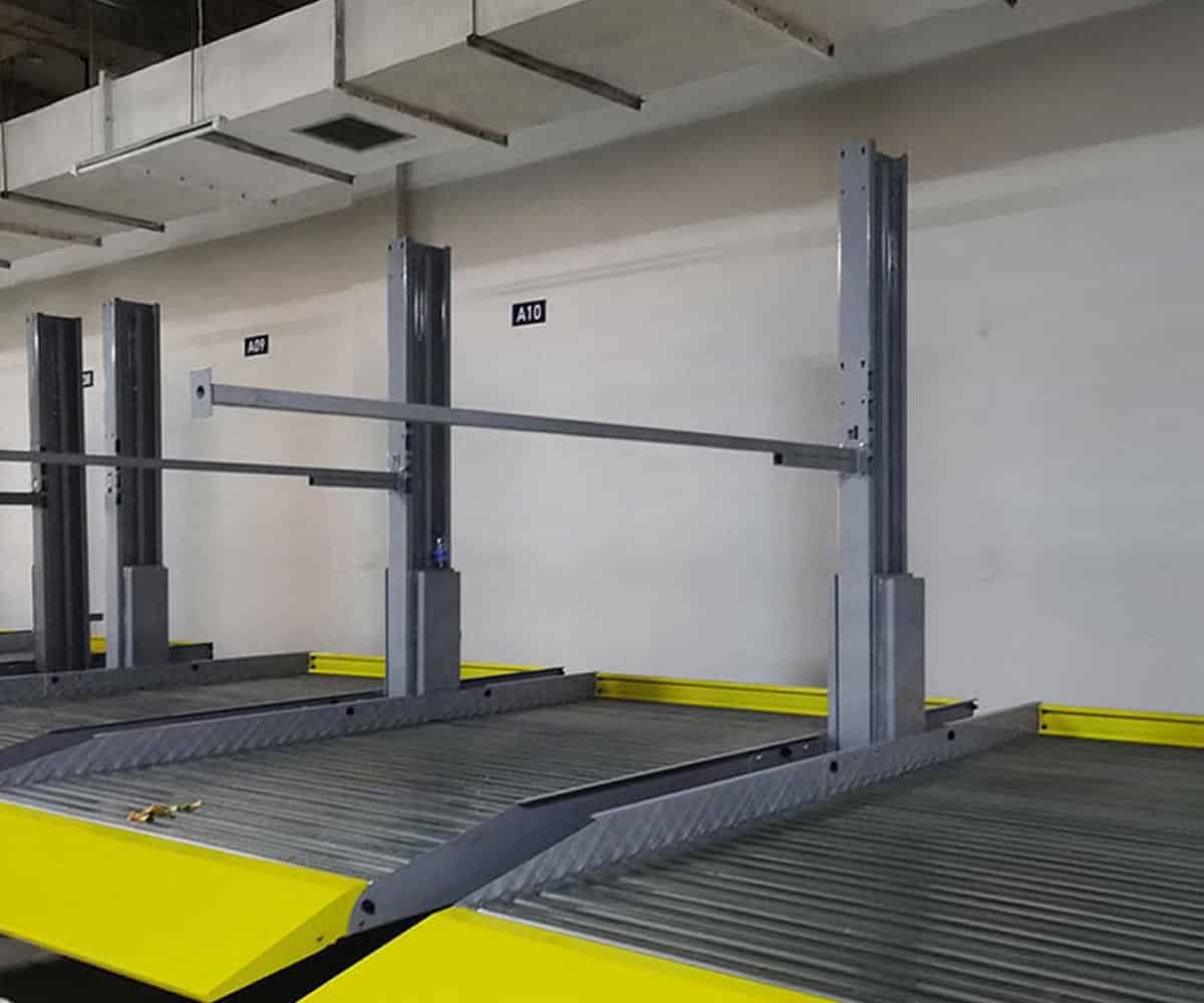 雙柏家用簡易類機械式停車位過驗收
