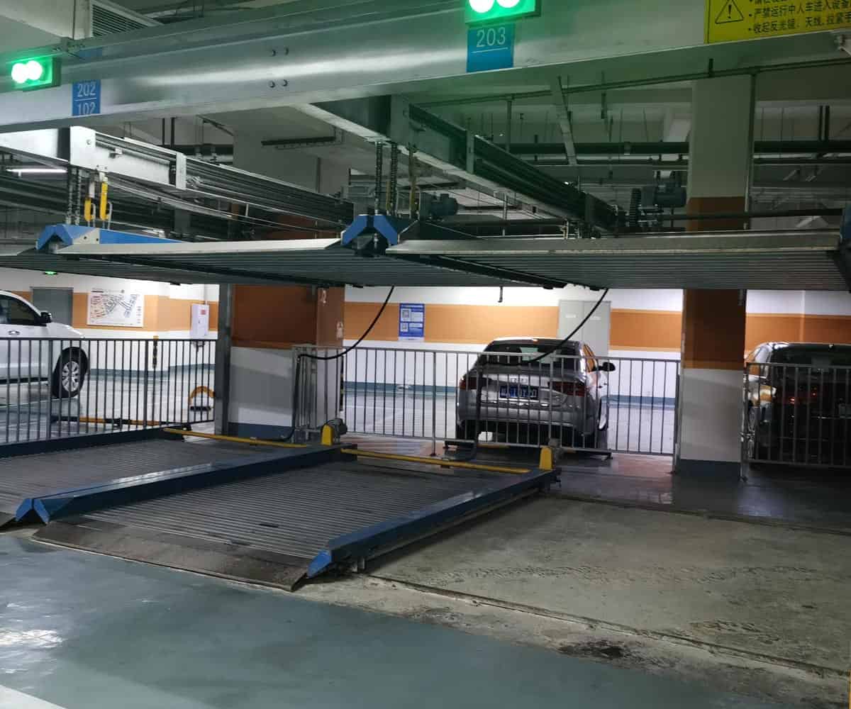 元陽2層簡易式立體車庫停車設(shè)備二手