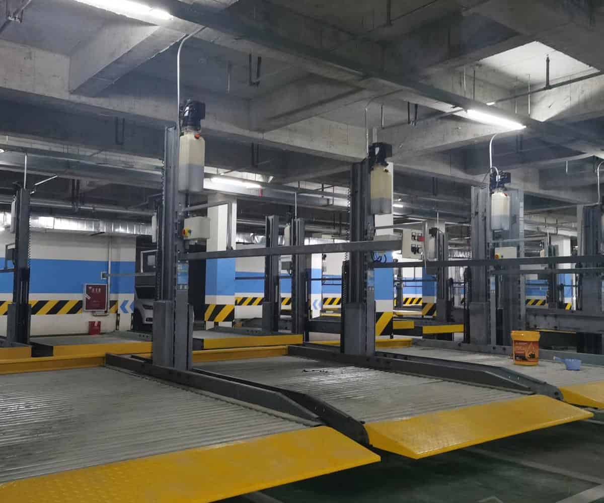 官渡二層升降平移立體停車二手
