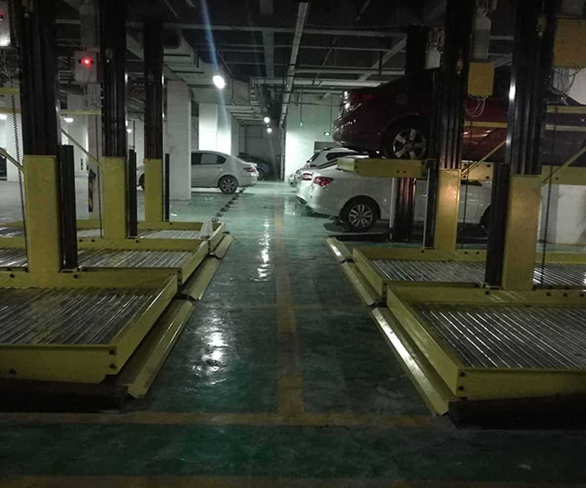 雙柏四柱簡易類機械式停車位廠家