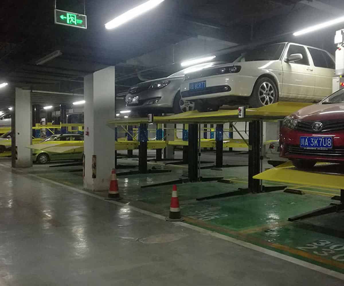 五華兩層簡易升降機(jī)械停車設(shè)備過驗(yàn)收