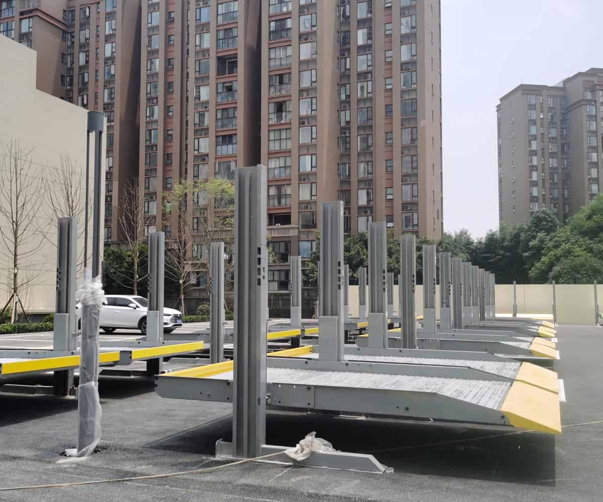 兩柱簡(jiǎn)易式機(jī)械停車過驗(yàn)收