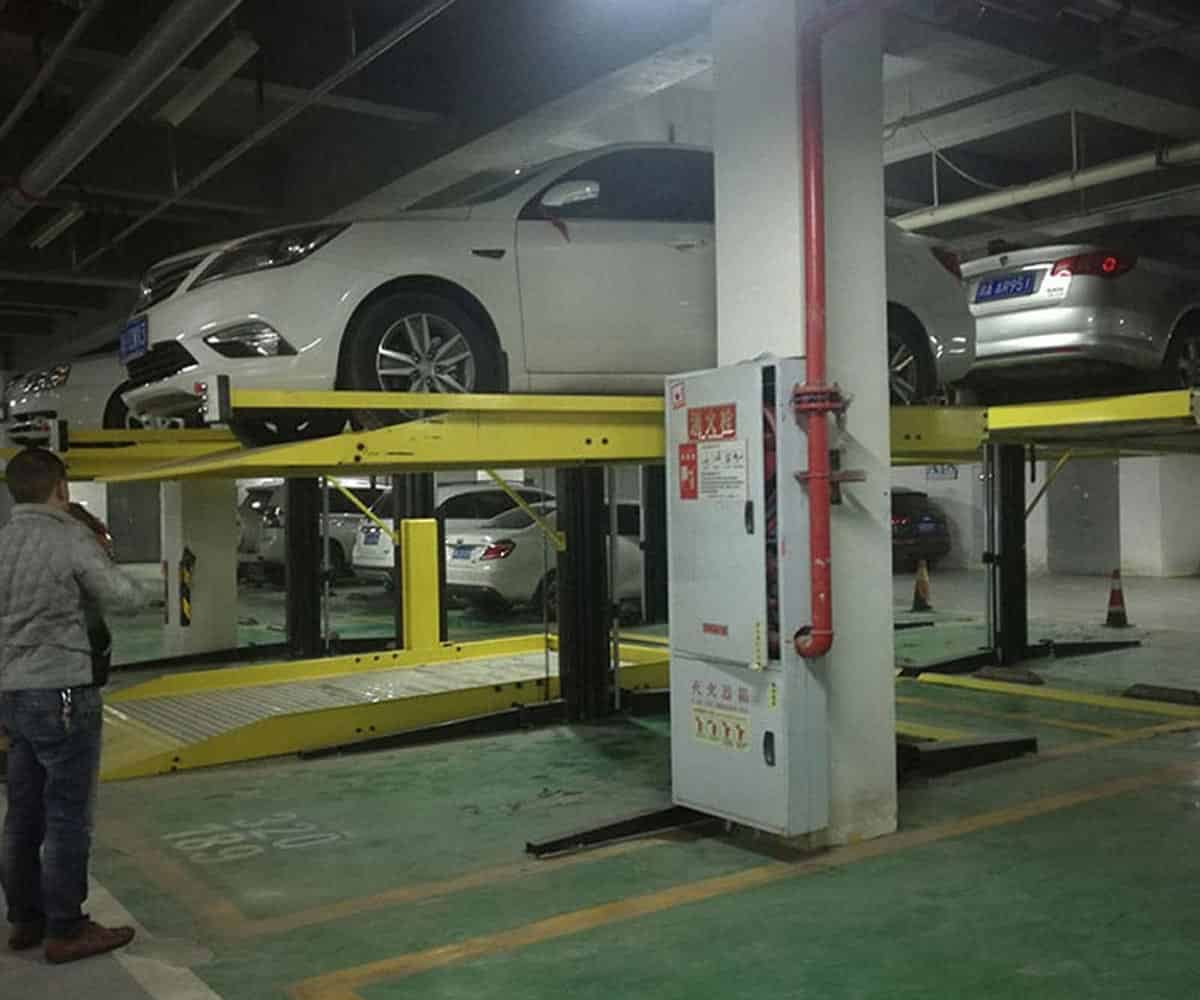 元陽兩柱簡易類立體停車場過規(guī)劃