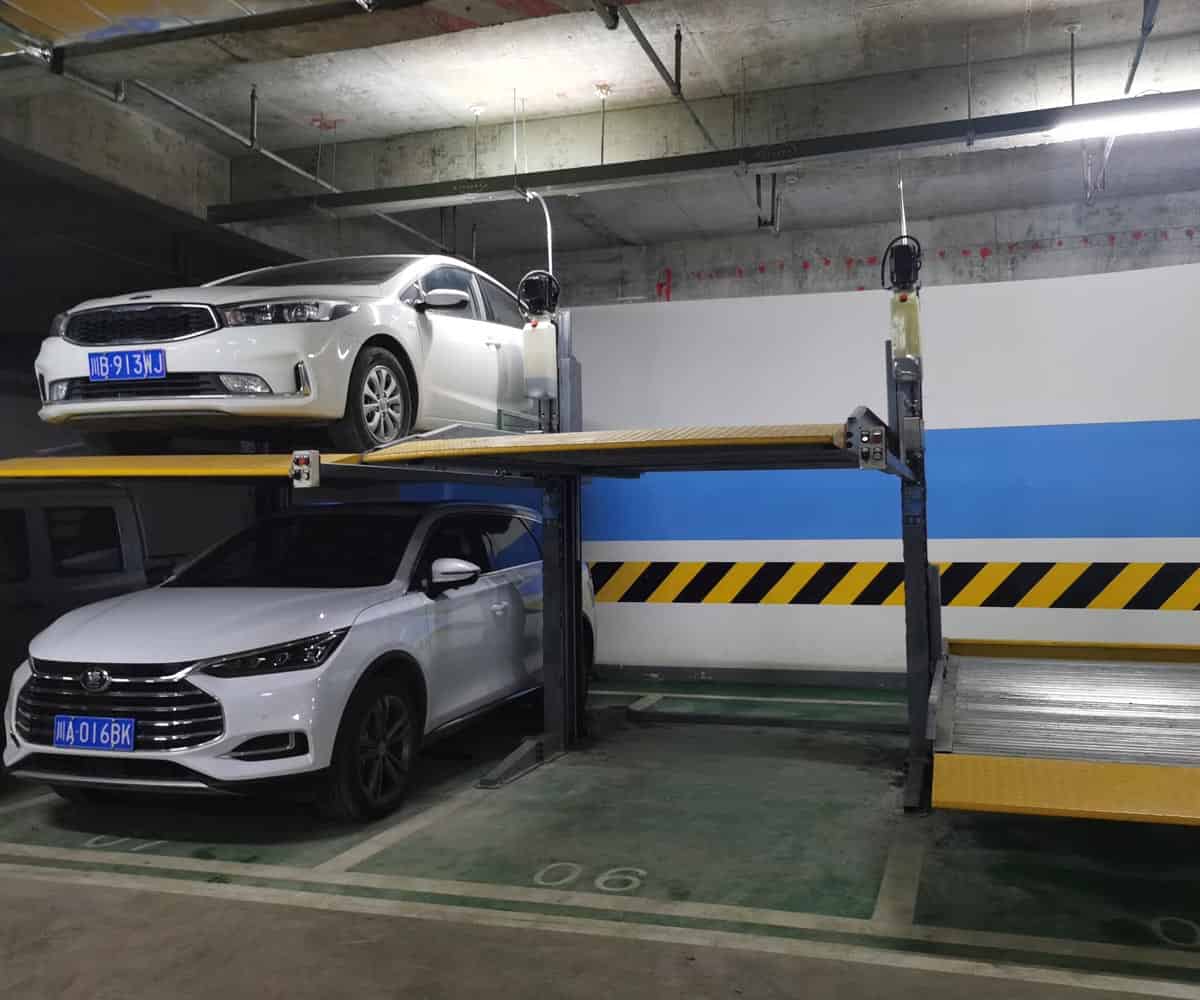 怒江俯仰式簡易升降類立體車庫