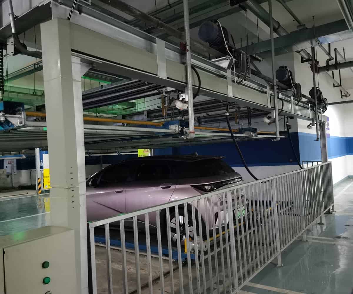 官渡單列式二層PSH升降橫移類立體停車設(shè)備