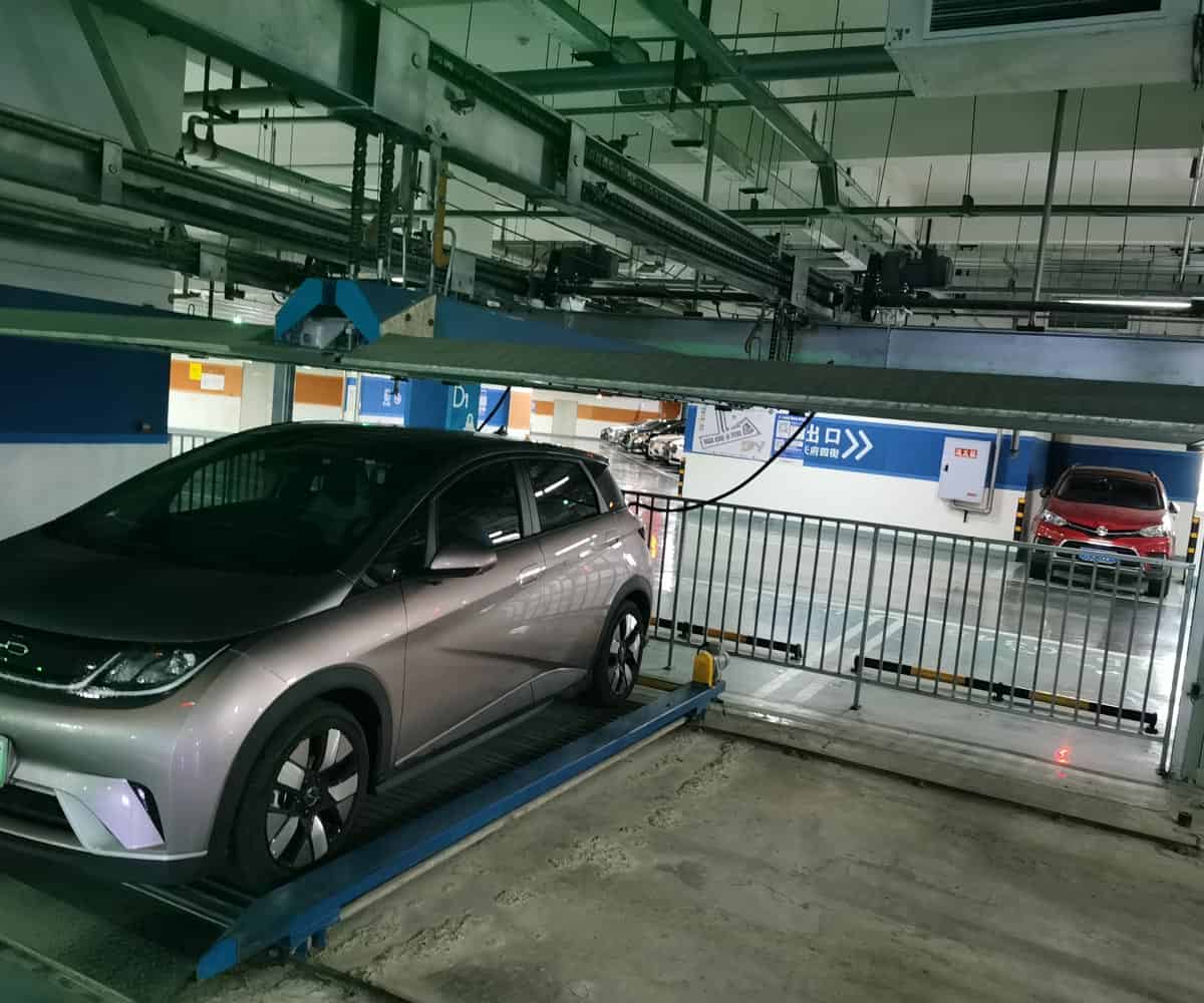 雙柏七層PSH升降橫移類立體停車設(shè)備